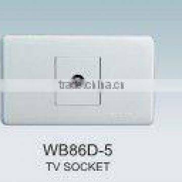 electric wall switch with socket outlet