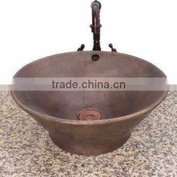 Cast bronze sinks