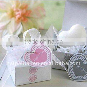 Heart shaped Mini Soap with gift box for wedding favors