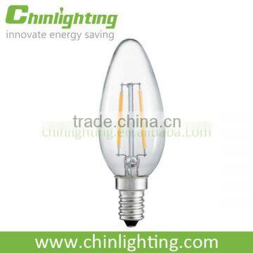 LED C35 E12 6W LED filament Bulb