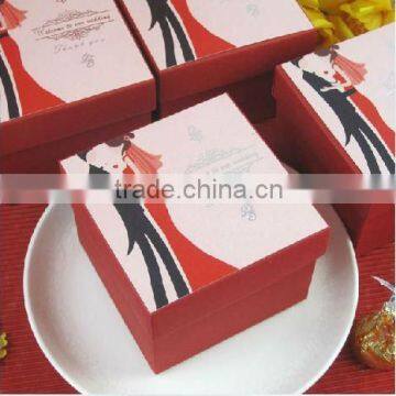 2012 favour gift wedding box