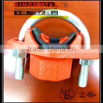 Grooved Coupling U-Bolted Mechanical Tee (Threaded)