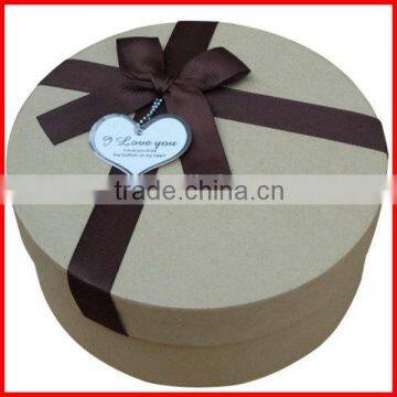 Top Quality Special Round Paperboard Gift Box