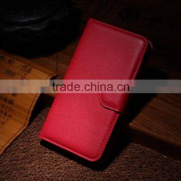 Factory useful wallet leather case for htc one x