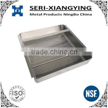 NSF Approval Stainless Steel Drain Basket for Sink