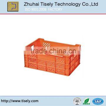 supermarket orange box plastic mold injection mould