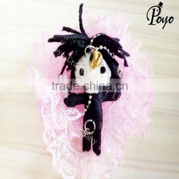 Kungfu Boy Voodoo Doll Bag Pendant Keychain photo-2