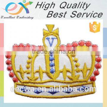 Trade Assurance custom embroidery crown patch