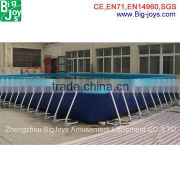 Cheap Price Above Ground Swimming Pool,rectangular Metal Frame Pool photo-1