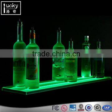 LED Liquor Shelf and Bottle Display,Widening Acrylic Wine Rack photo-2