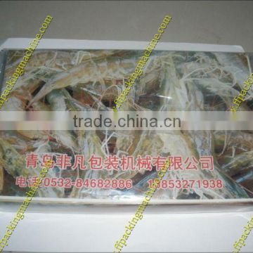 Frozen shrimp automatic flow packing machine with CE certificate