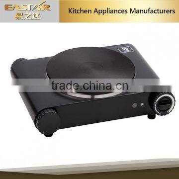 Electrical Single Hot Plate/ Table Hob/1500 Watt black