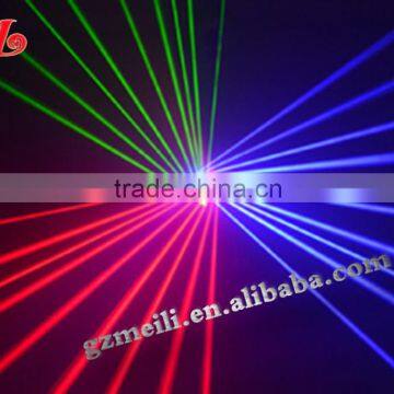 RGB 3 lens beam laser lights /club laser lights/ dancing laser light