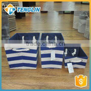 Fashioned Set 3 Fabric Storage Box photo-2