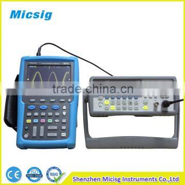 MS220T 2 channels 200MHz digital portable handheld oscilloscope with recorder