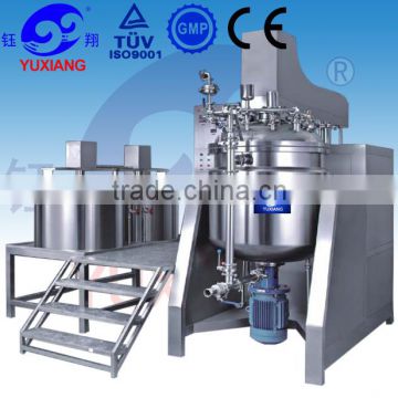 Yuxiang 100L vacuum cosmetic mixing machine for making sex lube making machine