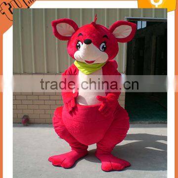 Best selling custom kangaroo costume, deer mascot costume For Adult with S/M/L/XL/XXL