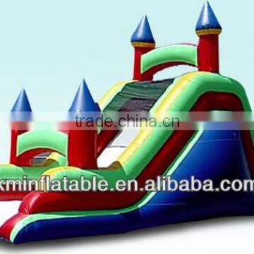 castle inflatable slide