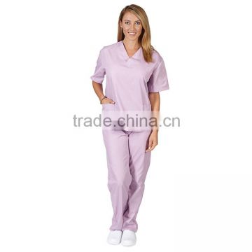 Fashion scrub suit designs/medical nursing scrubs women/flare leg scrubs sets