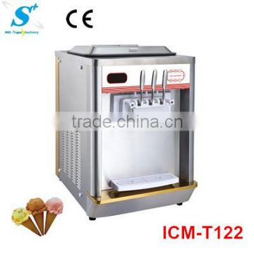 Hot sale China professional ice cream maker with CE approved ICM-T122