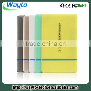 Hot selling power bank for Huawei with small size and Micro USB connector