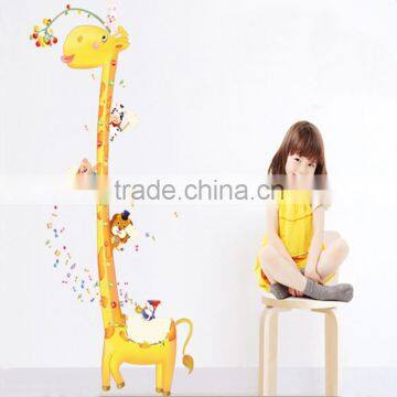 Giraffe Kids Growth Wall Decoration Children Height Meter Sticker photo-2