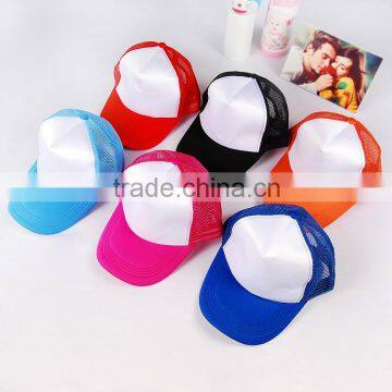 2016 New products,customized sublimation mesh cap