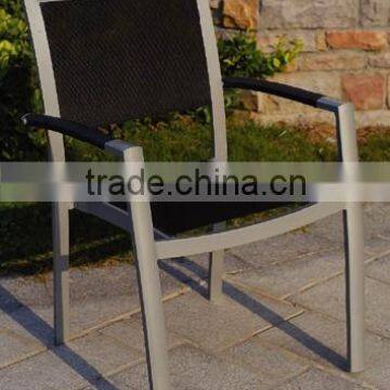 Stackable sling chair outdoor furniture UNT-862-C