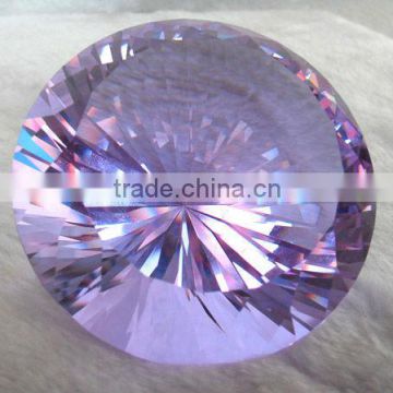 Crystal cut diamond