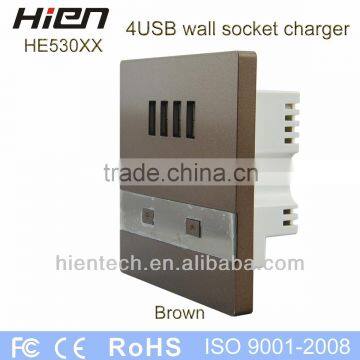 220v Extension Cord Socket Outlet USB Socket With 4 USB Port 5V3A 2 LED Indicator Suit for Hotel School Airport Railway Hospital photo-4