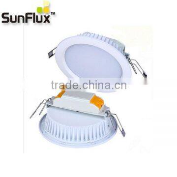 Round shape recessed 18w led downlight