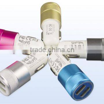 12-24V USB Car Chargers Dual USB Car Charger