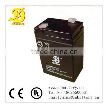 Sealed lead acid battery with low self discharge and long life