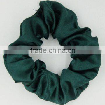 Zhejiang Manufacture Custom Top Quality Handmade Girl Soft Elastic Satin Fabric Hair Scrunchies photo-3