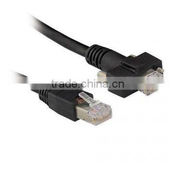 RJ45 with screws panel mount cable