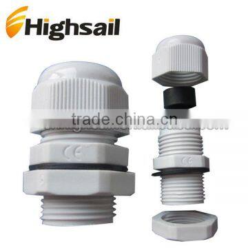 Nylon PA6 strain relief cable gland