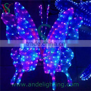 beautiful 3D LED motif butterfly theme light