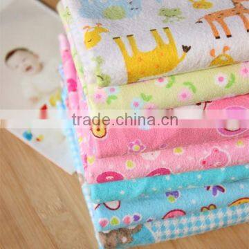 baby flannel fabric, flannel fabric for pajamas, 20s*10s 40*42 100% cotton flannel, one side flannel for baby sleeping bag