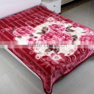 100% Polyester 2-ply Super Soft Mink Baby Toys Promotion Blanket photo-3