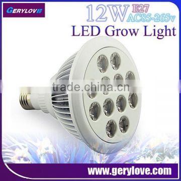 E27 led grow light bulb 12 watt horticulture led grow lighting