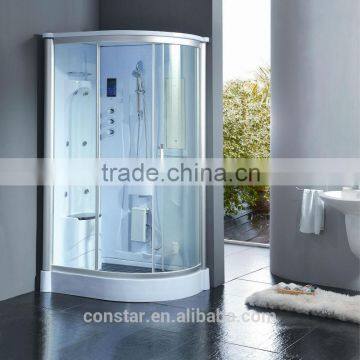 Hotel use round luxury steam shower room