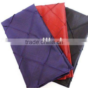 100%Polyester Pintuck Taffeta Napkin For Hotel/Banquet