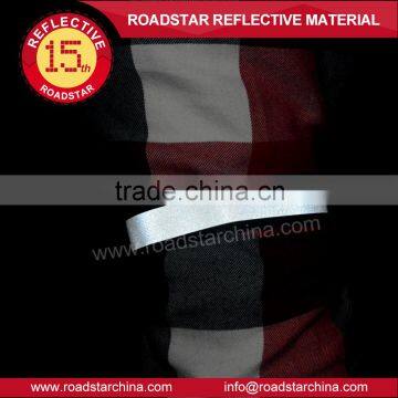 sports wear reflective hook and looparmband