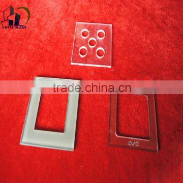 Vatti glass OEM light screen-print touch switch glass panel