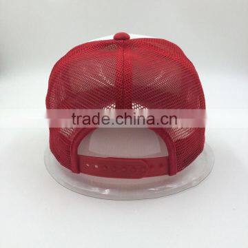 Custom Design Your Own Logo 5 Panel Mesh Trucker Cap photo-3