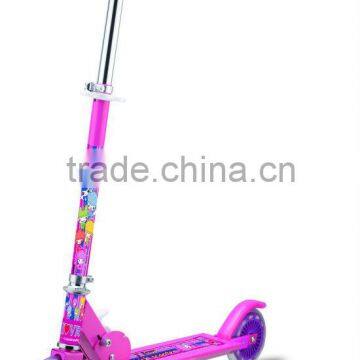 flashing handle and popular kick scooter