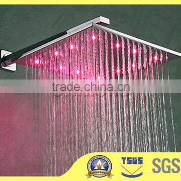 Large quare shower head,adjustable height shower head