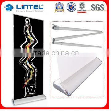 hanging roll up stand display for marketing goods promotion