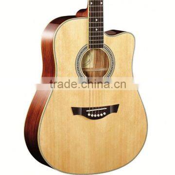 New Style Acoustic Guitar 43" Rosewood and Nato in China photo-5