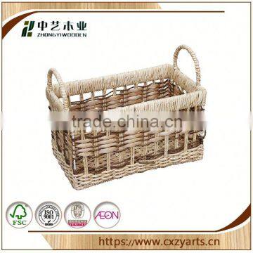HOT SALE Decorative China Factory Hot Sale Furniture of Wicker Basket no Handles photo-5